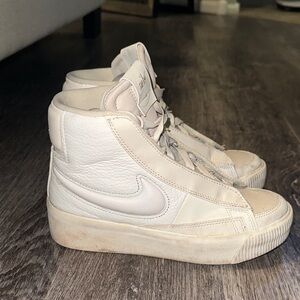 Nike Women's Off-White High-Top Sneakers